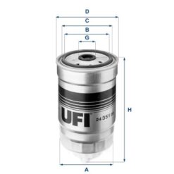 Yakıt Filtresi Astra-corsa-vectra-traffıc-boxer-palıo-ducato1.7-1.9-2.4-2.5d-accent-era-getz 1.5crdi - 1902138-1930010-L319222B900-813041
