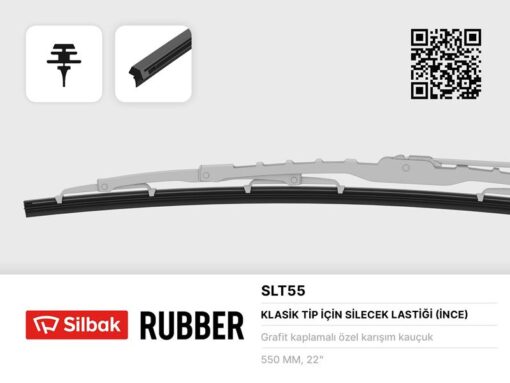 Silecek Lastiği 550mm Tel Takılan Ducato Orj.lastiği-mgn Sürücü-bmw-audı-vw