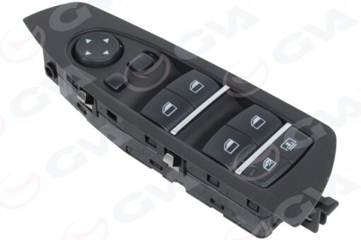 Cam Açma Anahtarı Ön Sol Siyah Çerçeveli Arka Güneşlik Kararan Ayna Bmw F01 Lcı - 61319241915