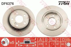 Fren Dıskı Arka Mercedes W176 W246 C117 - A2464230012