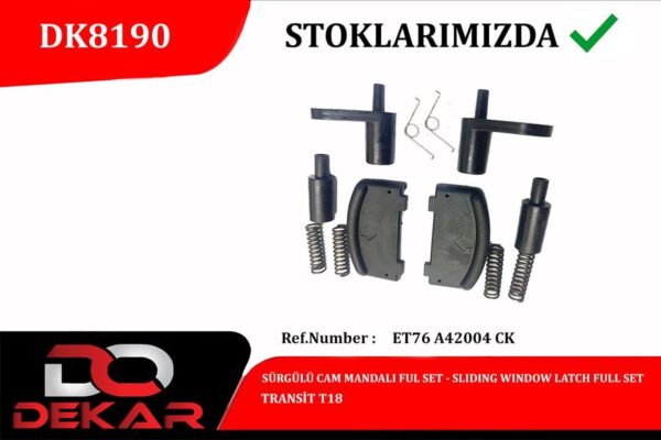 Surgulu Cam Mandalı Full Set Ford Transıt T18 - ET76A42004CK