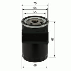 Yağ Filtresi Opel Agıla B 1.0l 1.2l / Chevrolet Kalos. Aveo. Matız. Spark 1.0l 1.2l 03- / Suzukı Swıft 90- / Alto. Maruttı 86- / Daıhatsu Terıos 97- / Feroza. Applause 88- - 95599746-96565412-93193705-16510814