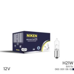 Nıken H21w Mınyatur Ampul Bay9s 12v 10lu