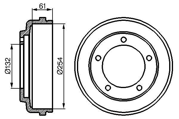 Arka Kampana Transıt T12 93 00 - 92VB1126AA-6464214