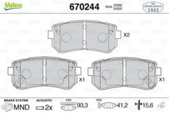Arka Balata Hyundaı İx35 1.6-2.0-2.0 4wd 10 Kıa Cerato Iı 2.0-1.6 Cvvt-2.0 Gdı 10 - 58302D7A00