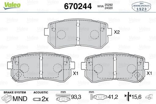 Arka Balata Hyundaı İx35 1.6-2.0-2.0 4wd 10 Kıa Cerato Iı 2.0-1.6 Cvvt-2.0 Gdı 10 - 58302D7A00