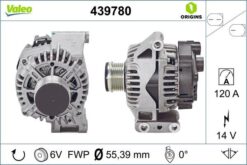 Alternator A115 14v 120a. Fca 500 C 07- Fıorıno 07- Nemo 10- Bıpper 10 - 51880173-51993603-1608858180