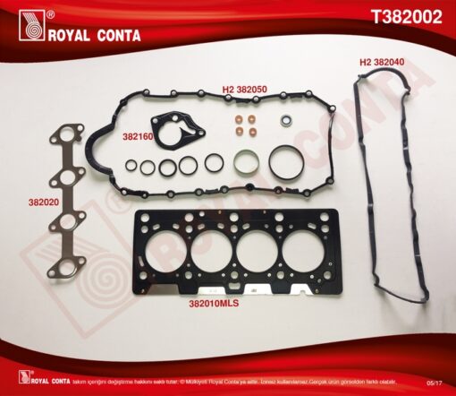Motor Takım Conta Çok Katlı Çelik Clıo-mgn-kng 1.5 Dcı K9k