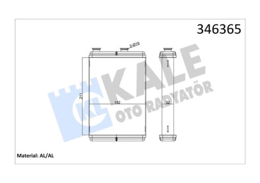 Kalorifer Radyatörü Fıat Doblo 01 Punto 01 Idea 04 Lancıa Ypsılon 03 Ac Klimasız 0183831ab 1.3 Jtd 1.4 1.9 Jtd - 46723042-46722950-46722928