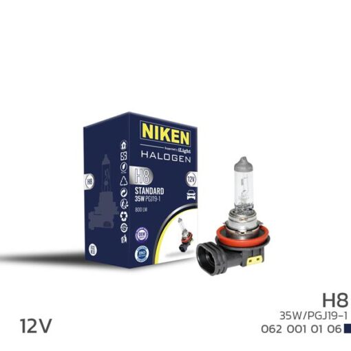 Nıken H8 35w Halojen Ampul Pgj19-1 12v