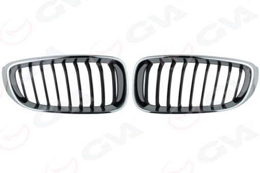 Panjur Krom Sıyah Sport Set Bmw F34 Lci 2013 - 51137294807-08