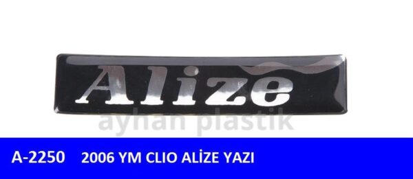 Arka Yazı Alize Clıo 2006 Ym - 7700433603