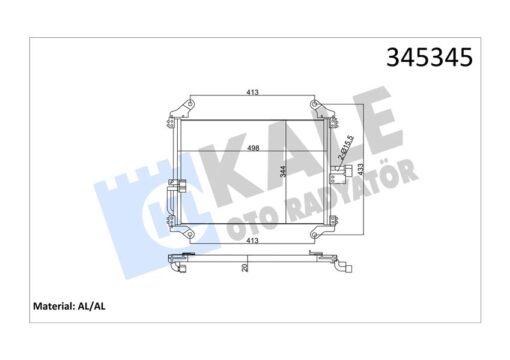 Klima Kondenseri Ducato-boxer-jumper 94-06 506x349x22 Al/al - 6455.T3-1312857080