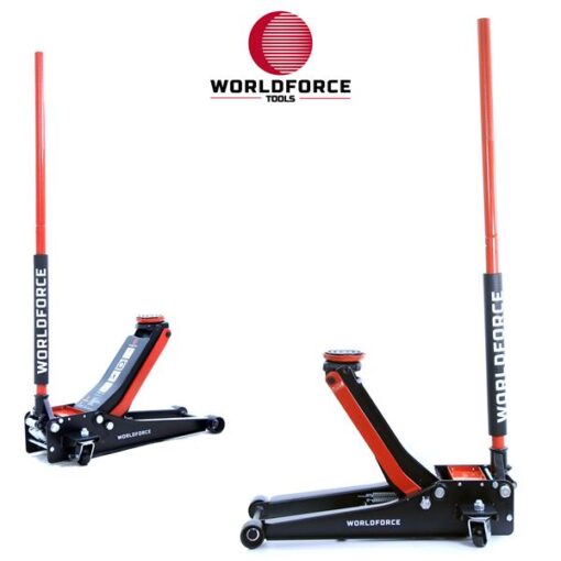 Hidrolik Kriko 3 Ton Düşük Profil Çift Piston Garaj Ekipmanları Hırdavat
