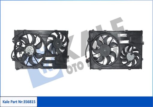 Vw Transporter T5 1.9-2.5 Tdci 03-09 Fan Motoru Davlumbazlı - 7H0121207H-7H0959455A-7H0959455D