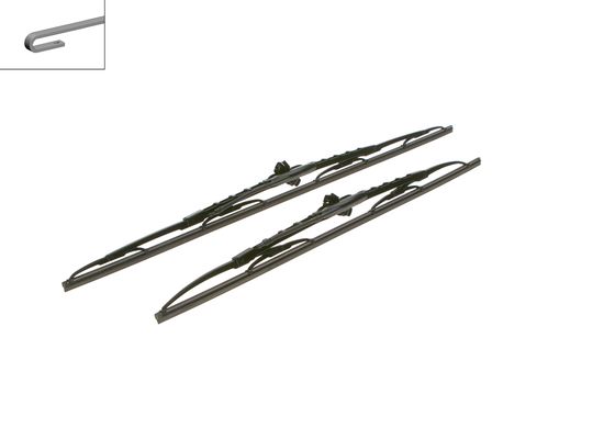 Sılecek Supurgesı Takımı 650mm / 550mm Mercedes Vıto W638 97 03 - A6388201445