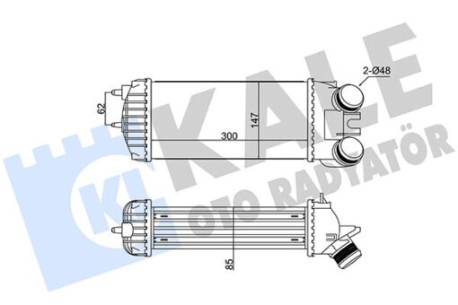 İntercooler Berlıngo-xsara Pıcasso-peugeot Partner 1.6 Hdı 02 - 0384G5-9645965180
