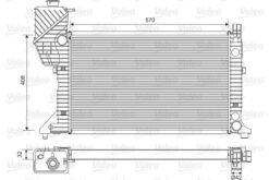 Motor Su Radyatoru Mercedes Sprınter B901 B904 96 06 - A9015001800
