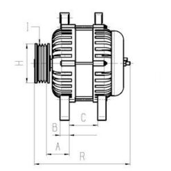 Konjektör Cg25s032 Ford Ds7t10300la-ds7t10300ld-ds7t10300kd-ds7t10300ke-ds7t10300fd-1865468-ds7t10300mc-ds7t10300fc - E1GT10300BB-E1GT10300BC-1865467