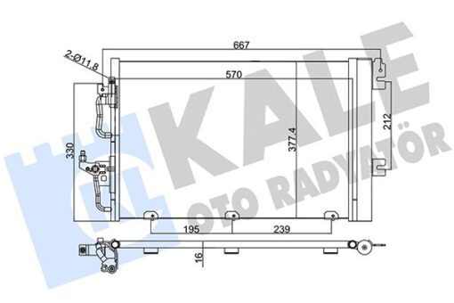 Klima Radyatörü Astra H-zafıra B 1.4-1.6-1.8 Z14xel-z14xep-z16xep-z16xer-a16xer-z18xe-z18xer-a18xer - 93178958-1850096