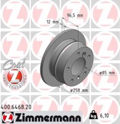 Fren Dıskı Arka Mercedes W463 B901 B904 . Vw Lt 28-35-46 - A9014230812-2D0501601