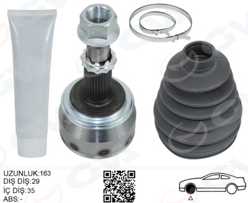 Aks Kafası Dış Nıssan Xtraıl 1.3l Hr13ddt T32 4x2 19- Otomatik Vites - 391004BA8A-392114BA0B