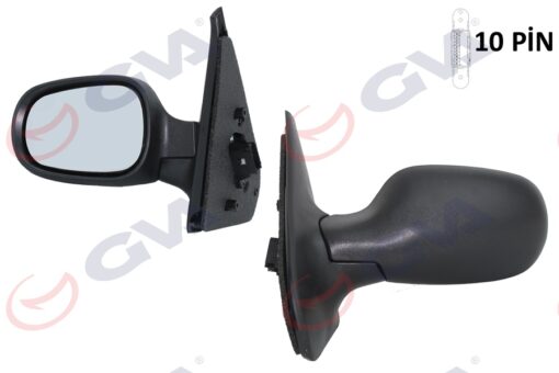 Dış Dikiz Aynası Sol Symbol 00 Elektrikli Asferik 3 Fiş Vm-136ehal - 7700435863