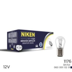 Nıken 1016 Ampul Düz Ba15d P21w/5w 12v 10lu