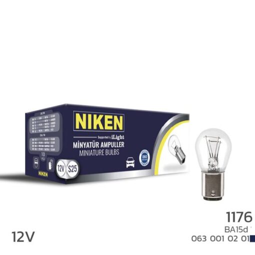 Nıken 1016 Ampul Düz Ba15d P21w/5w 12v 10lu