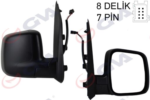 Dış Dikiz Aynası Sağ Fıorıno-bıpper-nemo 07 Elektrikli Isıtmalı Sensörlü Konveks 7 Fiş Vm-6115ehsr - 735460567-8153.VH