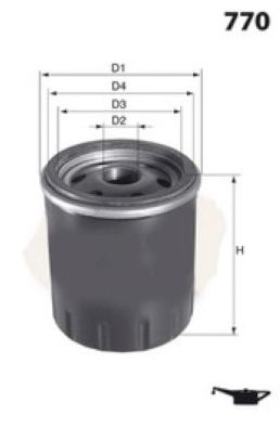 Yağ Filtresi Astra K-ınsıgnıa B 1.4 Sht 2.0 Shl - 95530084-55495105