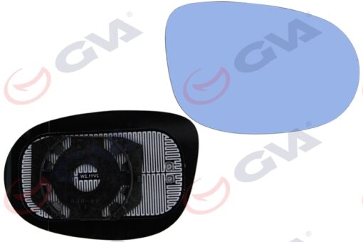 Ayna Camı Sağ Bravo 07 Isıtmalı Mavi Cam Konveks Vm-6160ghr - 71718828-51867670-71748728