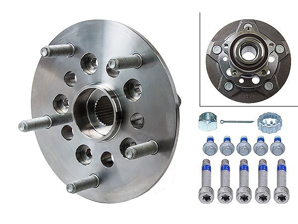Ön Teker Poryası Rulmanlı Ford Transıt V362 Custom 12- 5 Bijon Abs Li - KTBK211K018AB-BK212C300AC-2168129