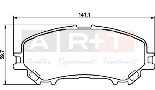 Ön Balata Renault Kadjar 15 Koleos Iı 15 Nıssan Qashqaı J11 13 X Traıl Iıı 14 - 410604EA0A-D10604CA0A-410601596R