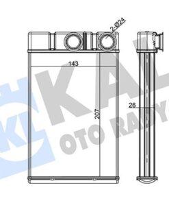 Kalorifer Radyatörü Opel Insignia 2.0 Cdti 08 Cruze 06 206x150x26 Oto.-mek. - 13263329