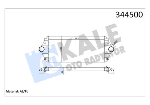 Turbo Radyatörü Intercooler Scudo-expert-evasıon-jumpy-806 1.9td-2.0hdı Al/pl/brz 683x322x34 - 0384.E7-1472059080