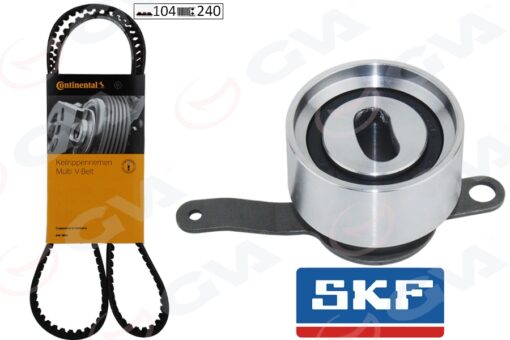 Triger Kayış Seti Eksantrik Seti Honda Cıvıc 1.6l D16y Euro Mb Kasa 96-99 / 1.6l D16y Yerli Üretim Araçlar İçin El Kasa 98-01 / Hr-v 1.6l D16w1 Gh Kasa 99-07 1 Kayış 1 Rulman 104x240 - 14520P2A305-14400P2E004-14400P1HE01