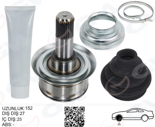 Aks Kafası Arka Sağ/sol Bmw F10 F12 F13 F06 152mm Diferansiyel Diş 27 - 33207630183-33207630184