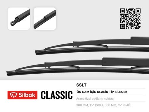 Silecek Süpürgesi Kollu 385mm Slx Ön - 85009283