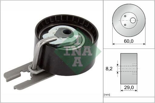 Eksantrik Gergi Rulmanı P206-207-307-308-407-partner-bıpper-focus-fıesta-jumpy-xsara 1.4hdı-1.6hdı - 0829.88-0829.89-9400829889-1145947