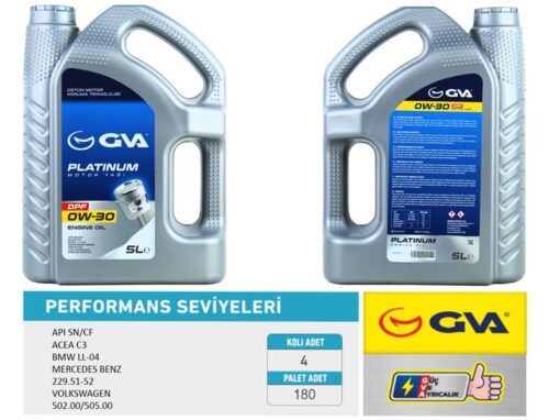 Motor Yağı 0w30 5 Lt Dpf Tam Sentetik Apı Sn/ Cf Partiküllü - 0W30-55177951