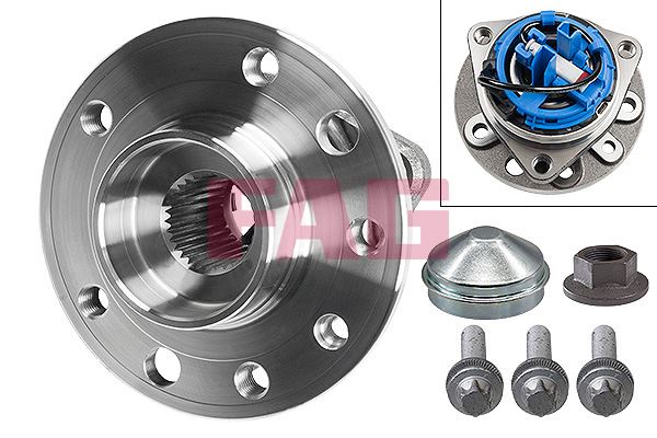 Ön Teker Poryası Rulmanlı Vectra C 1.6 16v-1.9 Cdtı-2.0 Dtı-3.0 Cdtı-sıgnum 1.9 Cdtı Abs Li 5 Bijon - 1603255-1603295-93178661-93186388