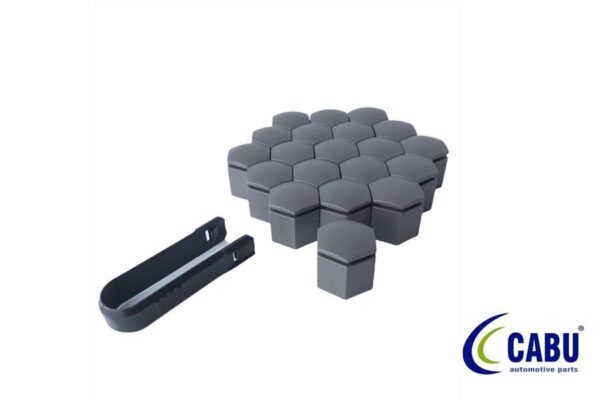 Bijon Kapağı Kömür Metalik 22x27mm Astra F-g-h. Corsa B-c-d. Vectra A-b.zafıra B.omega B 20 Adet 220644 - 13282996-6008961