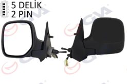 Dış Dikiz Aynası Sol Berlıngo-partner 97 Mekanik Isıtmalı Konveks 2 Fiş Vm-118nl - 8148.PL-8148.NZ-8153.HN