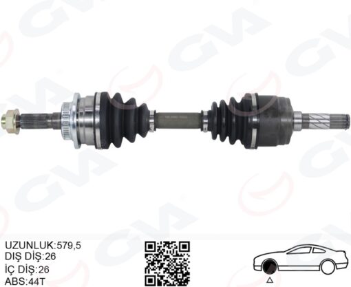 On Aks Sag Komple Ranger 2.5d -2.5td 02 12 Mazda B-serıe 2.5 D 4wd 02 06 Abs Lı 4 4 - 3M353B436AA-1328094