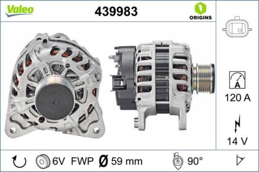 Alternatör 14v 120a Renault Captur I 13 Clıo Iv 12 Kangoo 12 Megane Iv 15 Kadjar 15 Dacıa Duster 10 Dokker 12 Sandero Iı 13 Logan Iı 12 1.5dci K9k - 231001318R-231003424R-231008918R