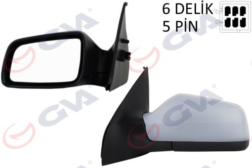 Dış Dikiz Aynası Sol Astra G 98 Elektrikli Isıtmalı Astarlı Asferik 5 Fiş Vm-168ehpal - 6428080-9142145