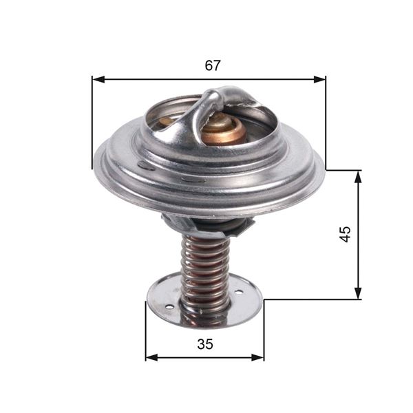 Termostat Range Rover 3 Vogue L322 3.6 06 12 Range Rover Sport I L320 3.6 D 06 13 - LR003341-LR003520