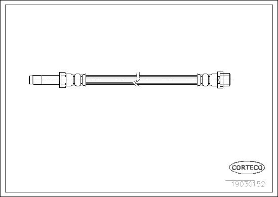 Fren Hortumu On Mercedes Sprınter B903 B904 95 06 - A9014289135
