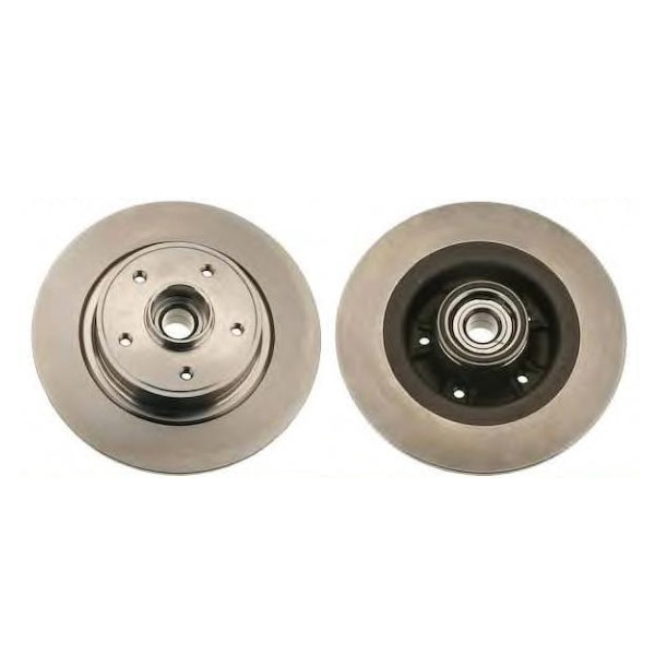 Arka Fren Aynası Renault Megane Iı 02 Modus 04 Clıo Iıı 05 240x82.5x4delik Rulmanlı Abs Sensörlü - 7701207823-432005338R-8660001811